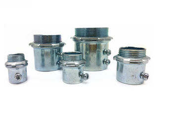 주문 강철 EMT 멈춤나사 연결관, EMT 전기 도관 이음쇠에 의하여 격리되는 유형 online manufacture