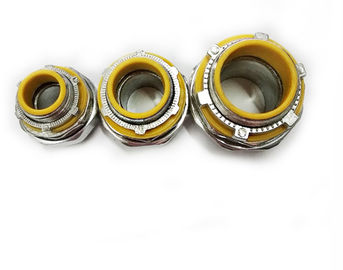 주문 작은 액체 단단한 똑바른 연결관, 1/2” Liquidtight 가동 가능한 금속 도관 이음쇠 online manufacture