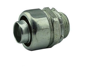 품질  Zinc Plated Malleable Iron Fittings 2 Liquid Tight Connector Compact Design 공장